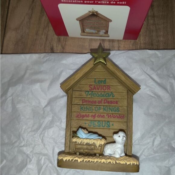 Hallmark DaySpring Prince of Peace Nativity Christmas Ornament 2020 - Picture 4 of 7